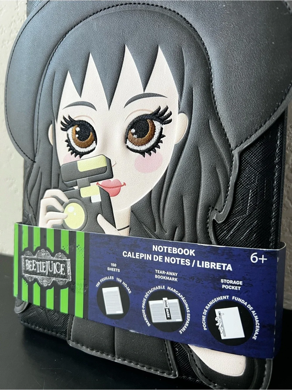 Loungefly Beetlejuice Lydia Deetz Stationery Notebook Journal - NWT
